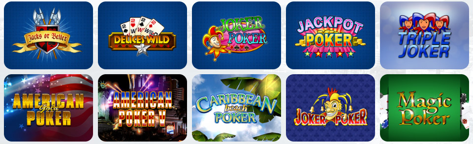 Video Poker SPIN RIO CASINO